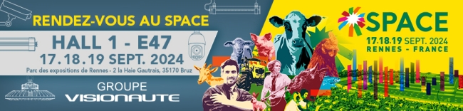 Scodéo est présent sur le Stand Visionaute du SPACE du 17 au 19 septembre !